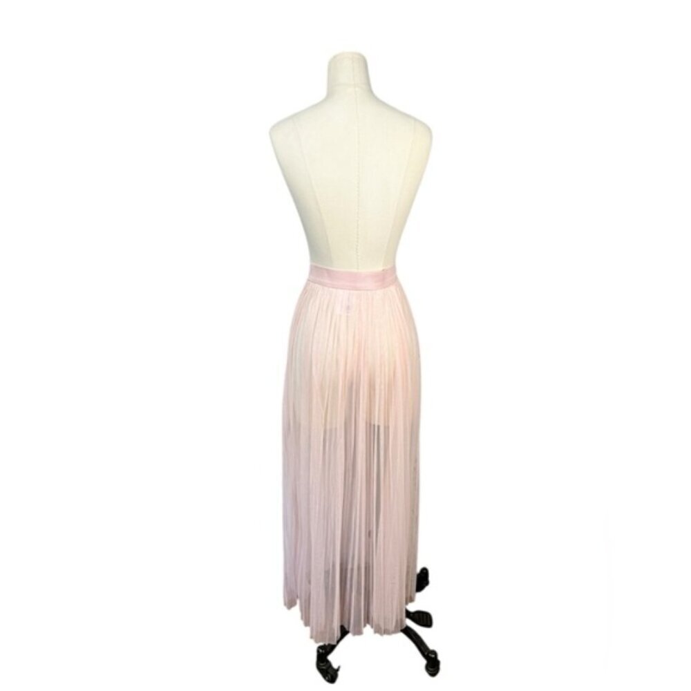 H&M Loves Coachella Pleated Pink Skirt - Picture 5 of 5